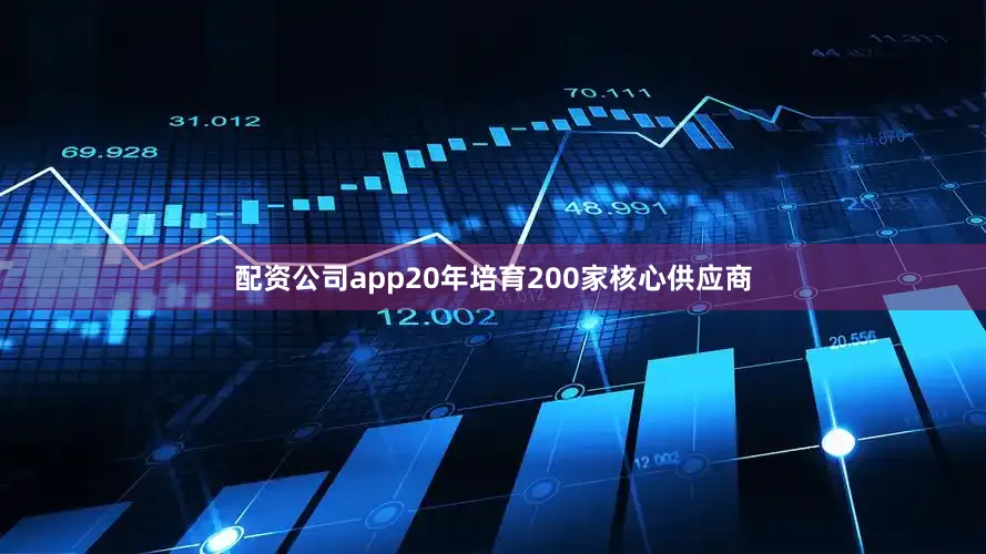 配资公司app20年培育200家核心供应商